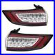 Pair LED Tail Lights Brake Lamps Driver & Passenger Side For Ford Edge 2015-2018