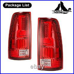 Pair LED Tail Lights For 1999-2006 Chevy Silverado 1500 2500 3500 GMC Sierra L&R