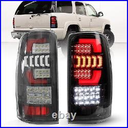 Pair LED Tail Lights For 2000-2006 Chevy Tahoe Suburban GMC Yukon Brake Lamps