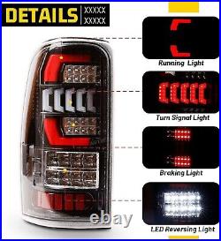 Pair LED Tail Lights For 2000-2006 Chevy Tahoe Suburban GMC Yukon Brake Lamps