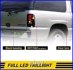 Pair LED Tail Lights For 2000-2006 Chevy Tahoe Suburban GMC Yukon Brake Lamps