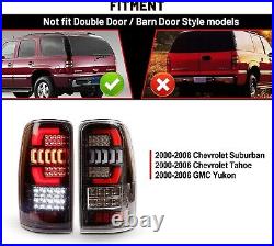 Pair LED Tail Lights For 2000-2006 Chevy Tahoe Suburban GMC Yukon Brake Lamps