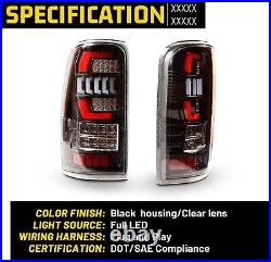 Pair LED Tail Lights For 2000-2006 Chevy Tahoe Suburban GMC Yukon Brake Lamps