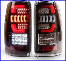 Pair LED Tail Lights For 2000-2006 Chevy Tahoe Suburban GMC Yukon Brake Lamps