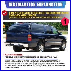 Pair LED Tail Lights For 2000-2006 Chevy Tahoe Suburban GMC Yukon Brake Lamps