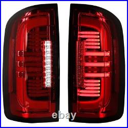Pair LED Tail Lights For 2015-2022 Chevy Colorado Sequential Signal Brake Lamps