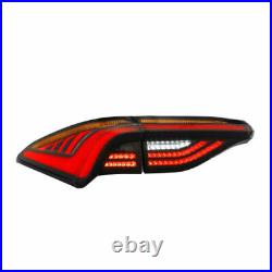 Pair LED Tail Lights For Toyota Avalon 2019-2021 Rear Lamp Assembly Smoked