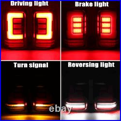 Pair LED Tail Lights For VW Amarok V6 2011-2021 LED Rear Brake Stop Lamps LH+RH