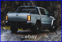 Pair LED Tail Lights For VW Amarok V6 2011-2021 LED Rear Brake Stop Lamps LH+RH