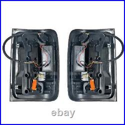 Pair LED Tail Lights For VW Amarok V6 2011-2021 LED Rear Brake Stop Lamps LH+RH