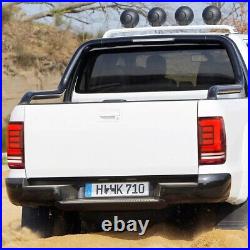 Pair LED Tail Lights For VW Amarok V6 2011-2021 LED Rear Brake Stop Lamps LH+RH