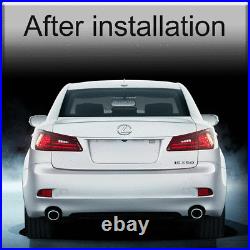 Pair LED Tail Lights Red Rear Lamps For 2006-2012 Lexus IS250 IS350