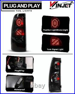 Pair LED Tail Lights for 1999-2006 Chevy Silverado/GMC Sierra 1500 2500/HD 3500