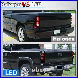 Pair LED Tail Lights for 1999-2006 Chevy Silverado/GMC Sierra 1500 2500/HD 3500