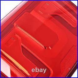 Pair LED Tail Lights withBlind Spot For Ford Ranger 2019-2023 Red Lens Brake Lamps