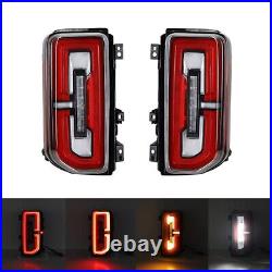 Pair LED Tail Lights with Turn Signal Light Assembly For Ford Bronco 2021 2022