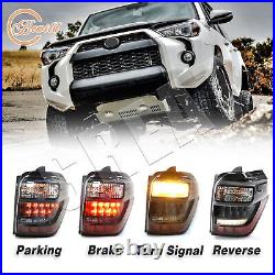 Pair LED Tail lights Rear Lamps Assembly For 2014-2022 Toyota 4Runner Clear Lens