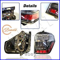 Pair LED Tail lights Rear Lamps Assembly For 2014-2022 Toyota 4Runner Clear Lens