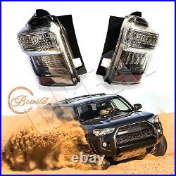 Pair LED Tail lights Rear Lamps Assembly For 2014-2022 Toyota 4Runner Clear Lens