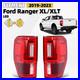 Pair Left & Right LED Tail Lights WithBlind Spot For 2019-2023 Ford Ranger XL, XLT