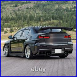 Pair Smoked LED Tail Lights For Mitsubishi Lancer 2008-2017 Sequential Rear Lamp