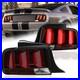 Pair Tail Lights for 2005-2009 Ford Mustang Red LED Tube Signal Brake Lamps