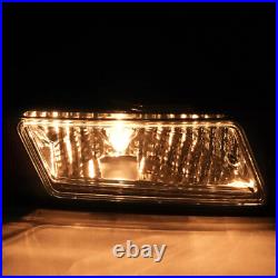 Pair Tail Lights for 2005-2009 Ford Mustang Red LED Tube Signal Brake Lamps