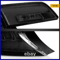 Pair VLAND LED Tail Lights Smoked For Toyota Camry 2012-2014 Rear Lamps Assembly