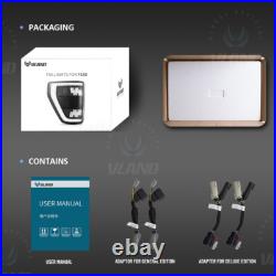 Pair Vland SMOKED LED Tail Lights For Ford F150 2021-2023 F-150 Rear Turn Signal