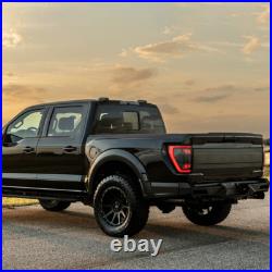 Pair Vland SMOKED LED Tail Lights For Ford F150 2021-2023 F-150 Rear Turn Signal