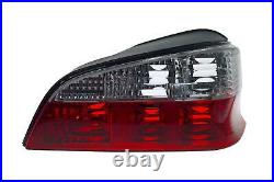 Peugeot 106 96- Crystal Red Clear M3 Style Rear Back Tail Lights