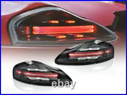 Porsche 986 Boxster 718 Style LED Tail Lights (Red Center Bar) New Release