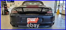 Porsche 986 Boxster 718 Style LED Tail Lights (Red Center Bar) New Release