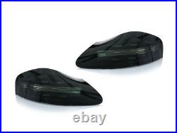 Porsche 986 Boxster 718 Style LED Tail Lights (Smoke Lens) New Release