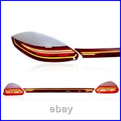 Porsche Panamera 970 Facelift Style LED Tail Lights Center Reflector 2010 2017