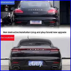 Porsche Panamera 970 Facelift Style LED Tail Lights Center Reflector 2010 2017
