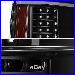 RAPTOR STYLE2009-2014 Ford F150 Black SMD LED Brake Stop Tail Light Lamp F-150