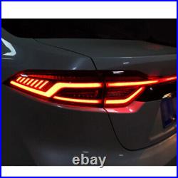 RED LED Tail Lights For Toyota US Corolla 2020-2024 Red LED Rear Lamps Assembly