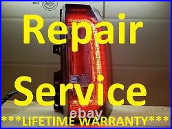 REPAIR SERVICE 2015-18 GMC Yukon Tail Light Lamp FAST 24hr Turn Around Denali XL