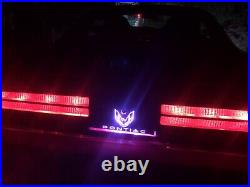 RGB Firebird/Trans-am light up taillight logo panel 82-92 KIT READ DESCRIPTION