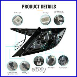 RGB LED Tail Lights For Honda Civic sedan 2016-2021 Sequential Turn Assembly