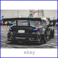 RGB LED Tail Lights For Honda Civic sedan 2016-2021 Sequential Turn Assembly
