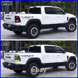 RGB LED Tail Lights for Dodge Ram 1500 2009-2018 4th GEN Sequential Rear Lamps