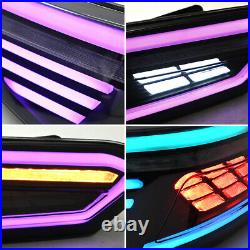 RGB LED Tail Lights for Toyota Camry 2018-2023 Sequential Turn Signal Assembly
