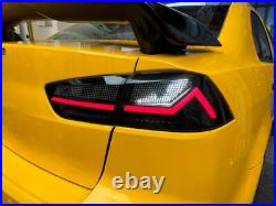 RGB Monitor Full LED Tail Lights Assembly For Mitsubishi Lancer EVO X 2008-20 RGB Monitor Full LED Tail Lights Assembly For Mitsubishi Lancer EVO X 2008-20
