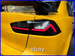 RGB Monitor Full LED Tail Lights Assembly For Mitsubishi Lancer EVO X 2008-20