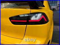 RGB Monitor Full LED Tail Lights Assembly For Mitsubishi Lancer EVO X 2008-20