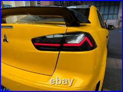 RGB Monitor Full LED Tail Lights Assembly For Mitsubishi Lancer EVO X 2008-20