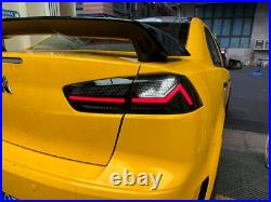 RGB Monitor Full LED Tail Lights Assembly For Mitsubishi Lancer EVO X 2008-20