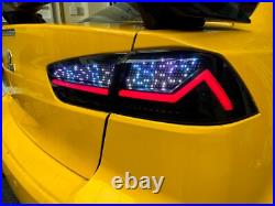 RGB Monitor Full LED Tail Lights Assembly For Mitsubishi Lancer EVO X 2008-20 RGB Monitor Full LED Tail Lights Assembly For Mitsubishi Lancer EVO X 2008-20